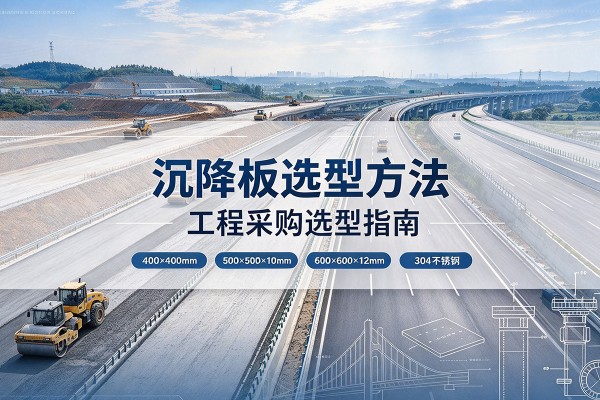 郏县沉降板选择方法