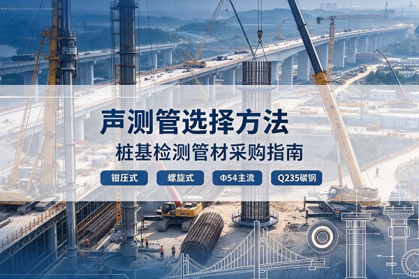 郏县声测管选型标准