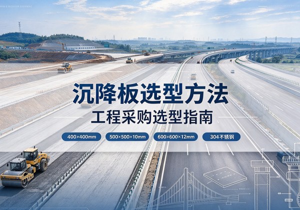 郏县沉降板选择方法